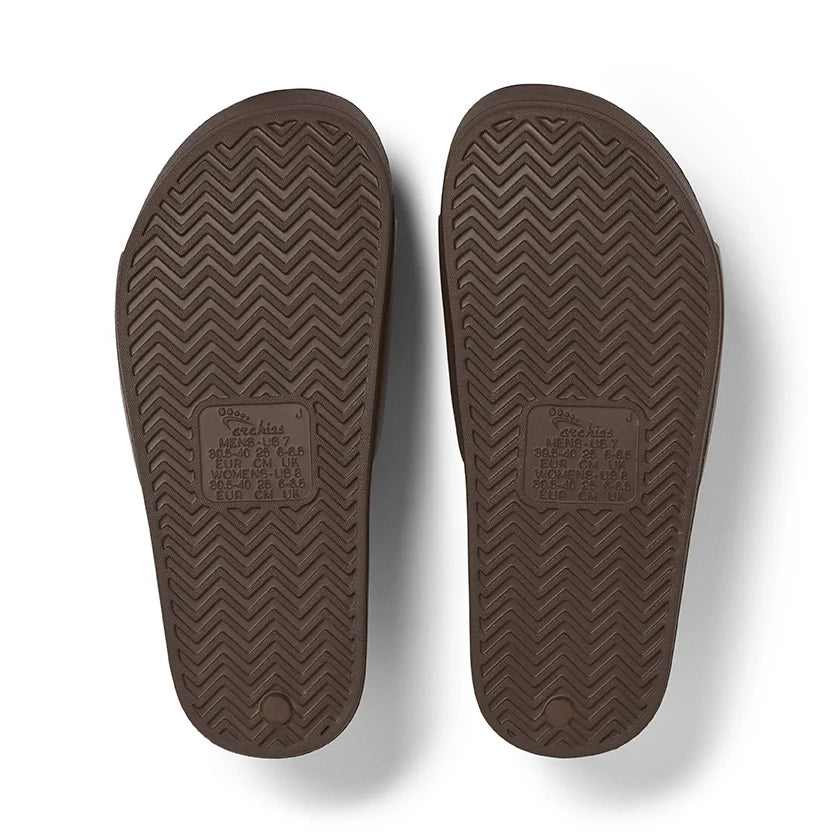 Arch Support Slides - Classic - Brown
