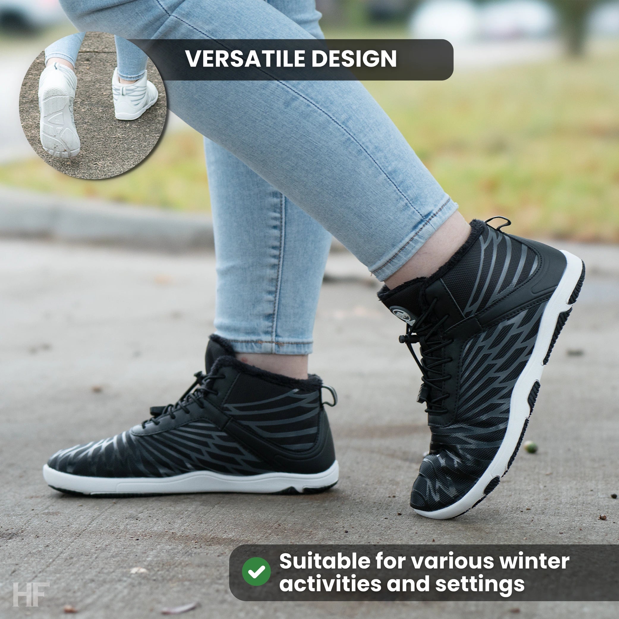 Lorax Winter – Ergonomic & Supportive Winter Barefoot Shoes (Unisex)